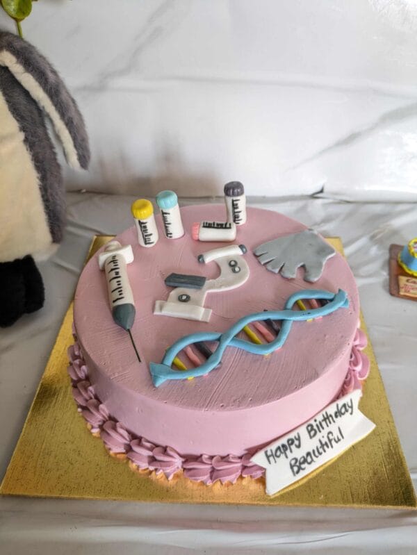 Lab technician Cake Flavour Dutch Truffle
