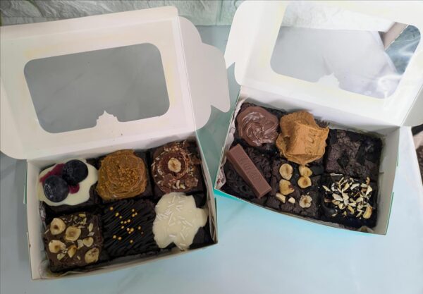 Delicious Assorted Brownies: 6-Piece Collection